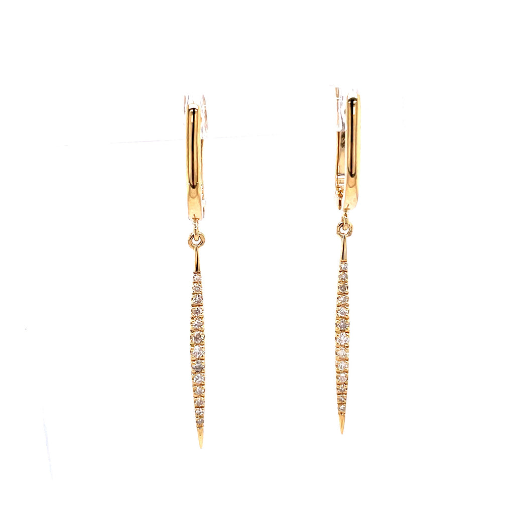 Dangle Earrings | 14k Yellow