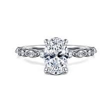 White 14 Karat Alternating With Vintage Detail And Diamond Crown Ring