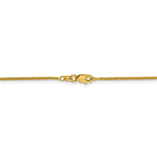Quadra Wheat Chain | 14k Yellow