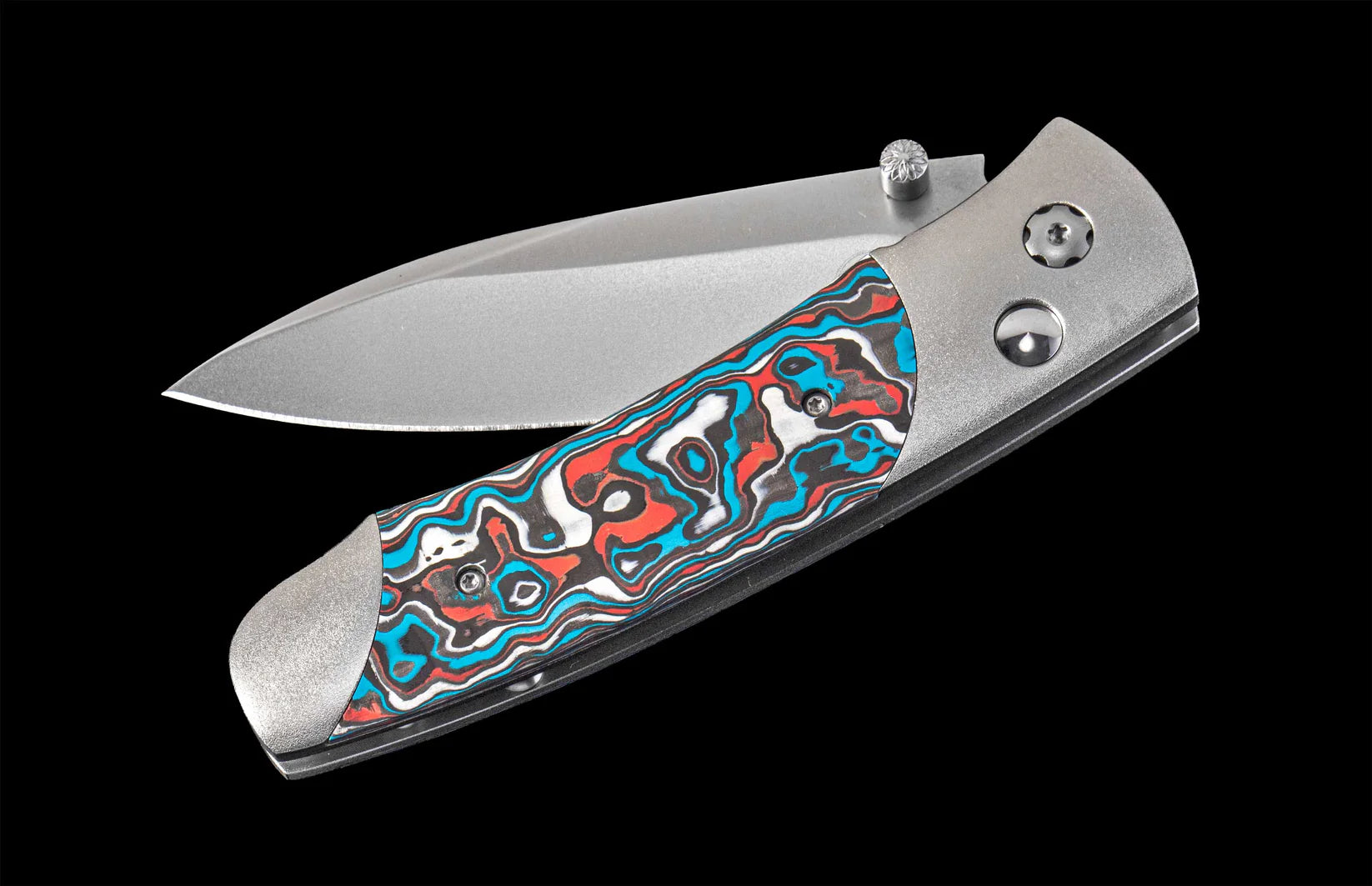 William Henry’s A200-10 expands on our tradition of fine folding knives with a design that has a little attitude, a lot of finesse, and remarkable utility in a compact and lightweight package. Each blade is crafted from S35VN stainless steel honed to a