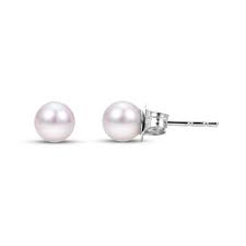 Studs Earrings | 14k White