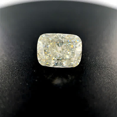 3.06ct Cushion F VS1 Lab Created Diamond
