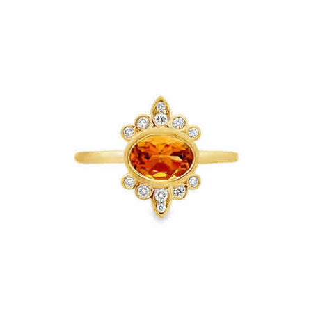 Dazzling 14K Yellow Gold Birthstone
