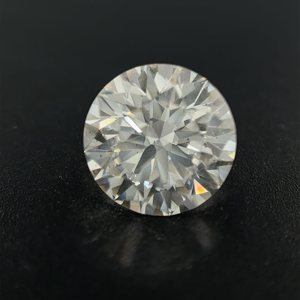 Lab Created one 2.89ct Round F VS2 Lab Created Diamond