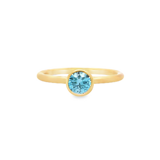 Yumdrop Stackable Fashion Ring | 18k Yellow (0.58ct Round)