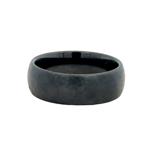 Gent's Black Ceramic 8Mm "Nightwatch" Gents Ring Size 11