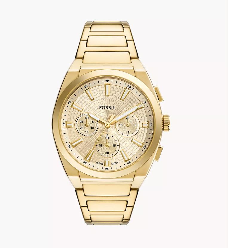 Everett Chronograph Gold-Tone Stainless Steel Watch