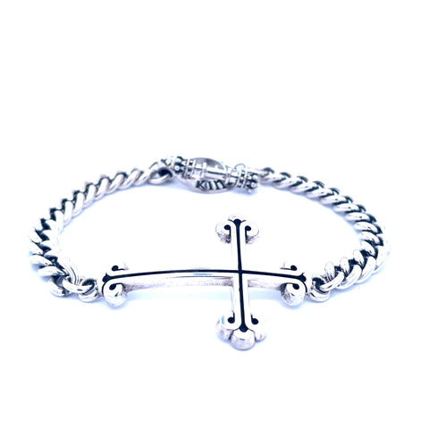 Chain Bracelet | White Sterling Silver