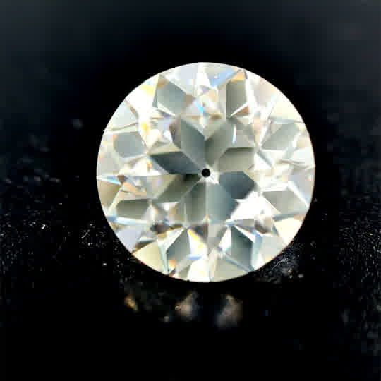 Lab Created one = 2.50ct Old European E VVS2 Lab Created Diamond