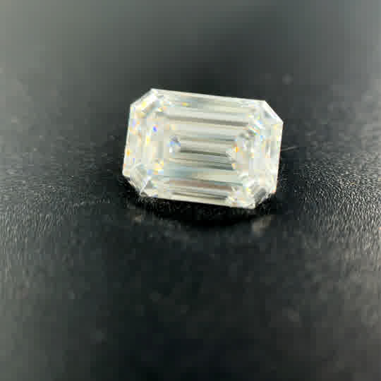 1.91ct Emerald D VS1 Lab Created Diamond