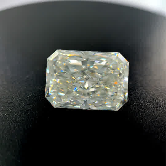6.02ct Radiant F VS2 Lab Created Diamond