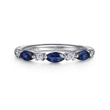 Alternating Fashion Ring | 14k White