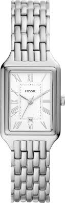 Raquel Three-Hand Date Stainless Steel Fossil | Watch