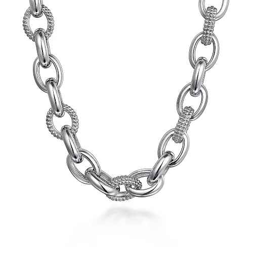 Link Bujukan Chain | White Sterling