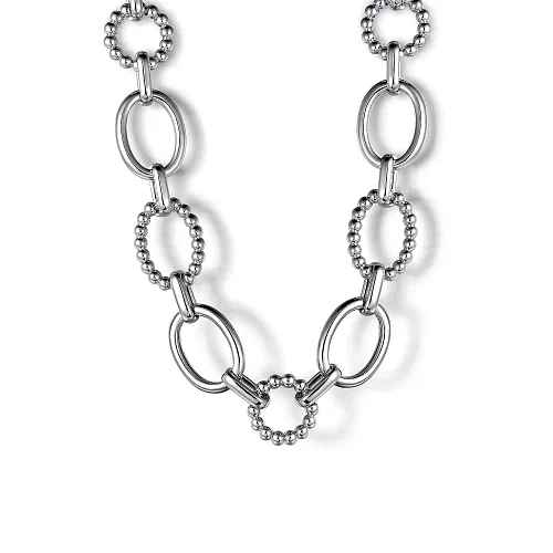 Station Link Bujukan Chain | White Sterling