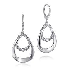 Double Teardrop Earrings | 925 Sterling Silver