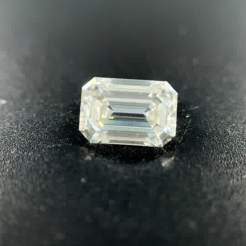 1.51ct Emerald D VS1 Lab Created Diamond