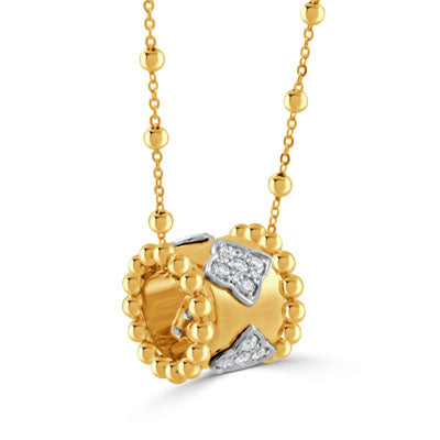 Exquisite 18K Yellow Gold Charm