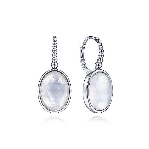 Drop Earrings | White Sterling