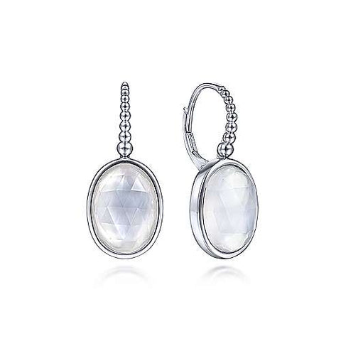 Drop Earrings | White Sterling