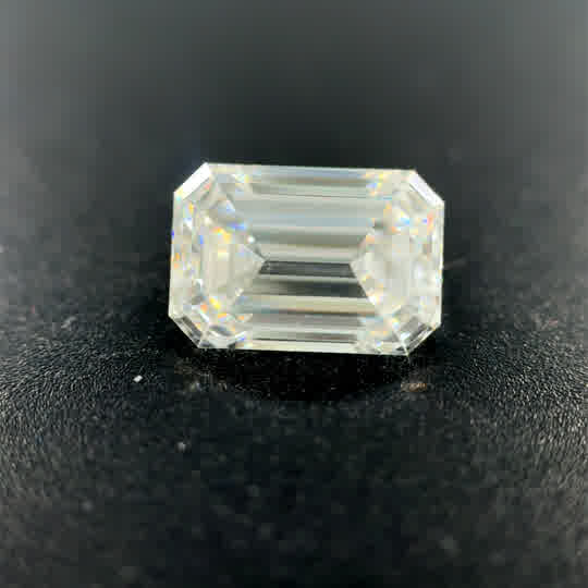 2.40ct Emerald E VS1 Lab Created Diamond