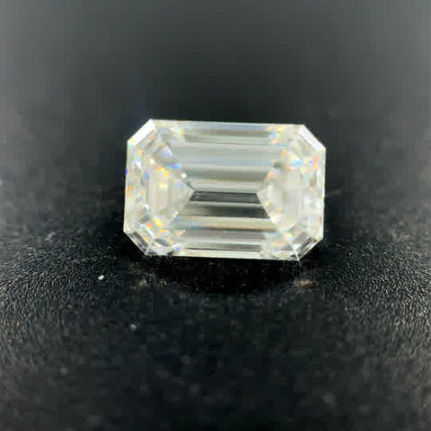 2.40ct Emerald E VS1 Lab Created Diamond