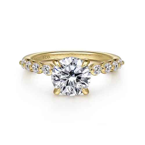 Prong Set Ring | 14k Yellow