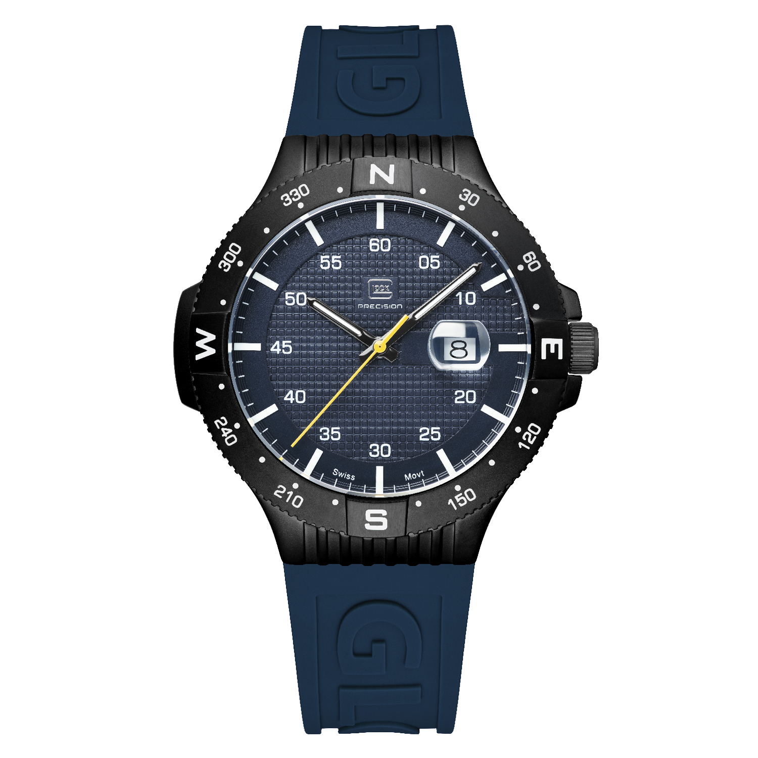 Precision Glock Watch | Black Stainless Steel