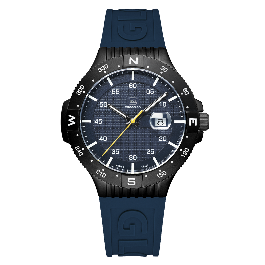 Precision Glock Watch | Black Stainless Steel
