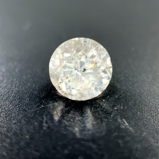 Loose Diamond With One = 2.08Ct Round J/K I2 Diamond