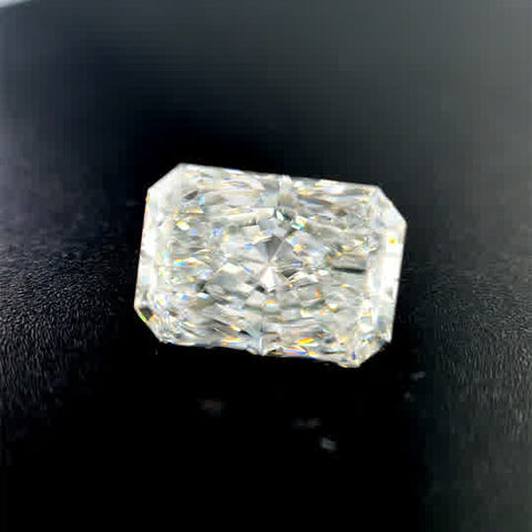 Lab Created one = 3.24ct Radiant D VVS2 Lab Created Diamond