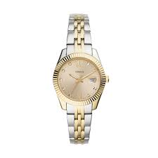 Scarlette Mini Three-Date Two-Tone Stainless Steel Watch
