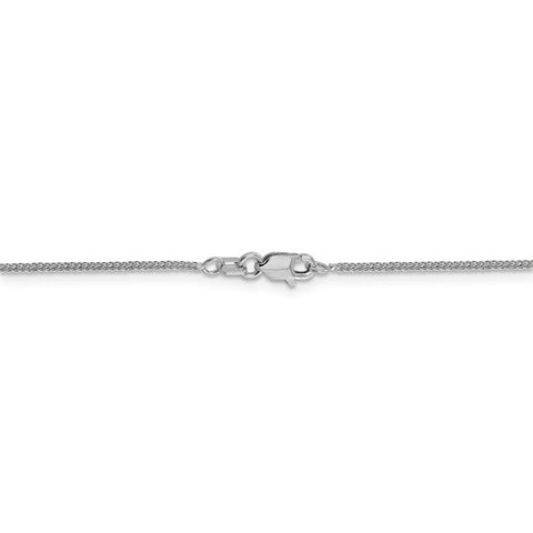 Quadra Wheat Chain | 14k White
