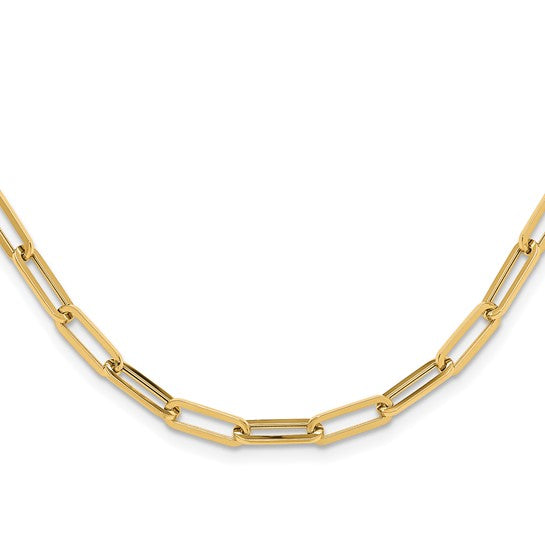 Fancy Link Chain | 14k Yellow