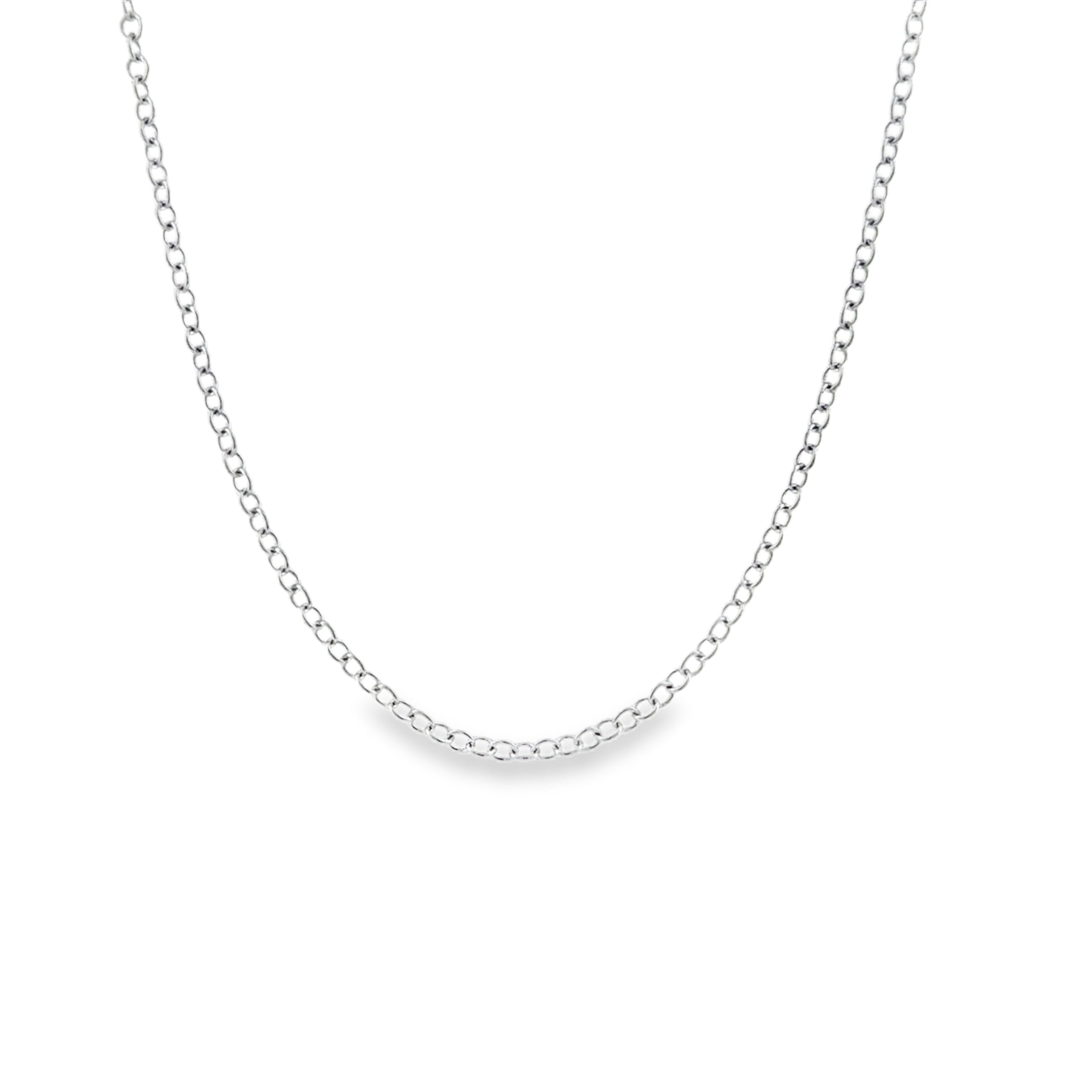 14kw Gold 1.5mm Round Rolo 18'' Chain