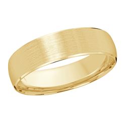 Center Wedding Band | 14k Yellow