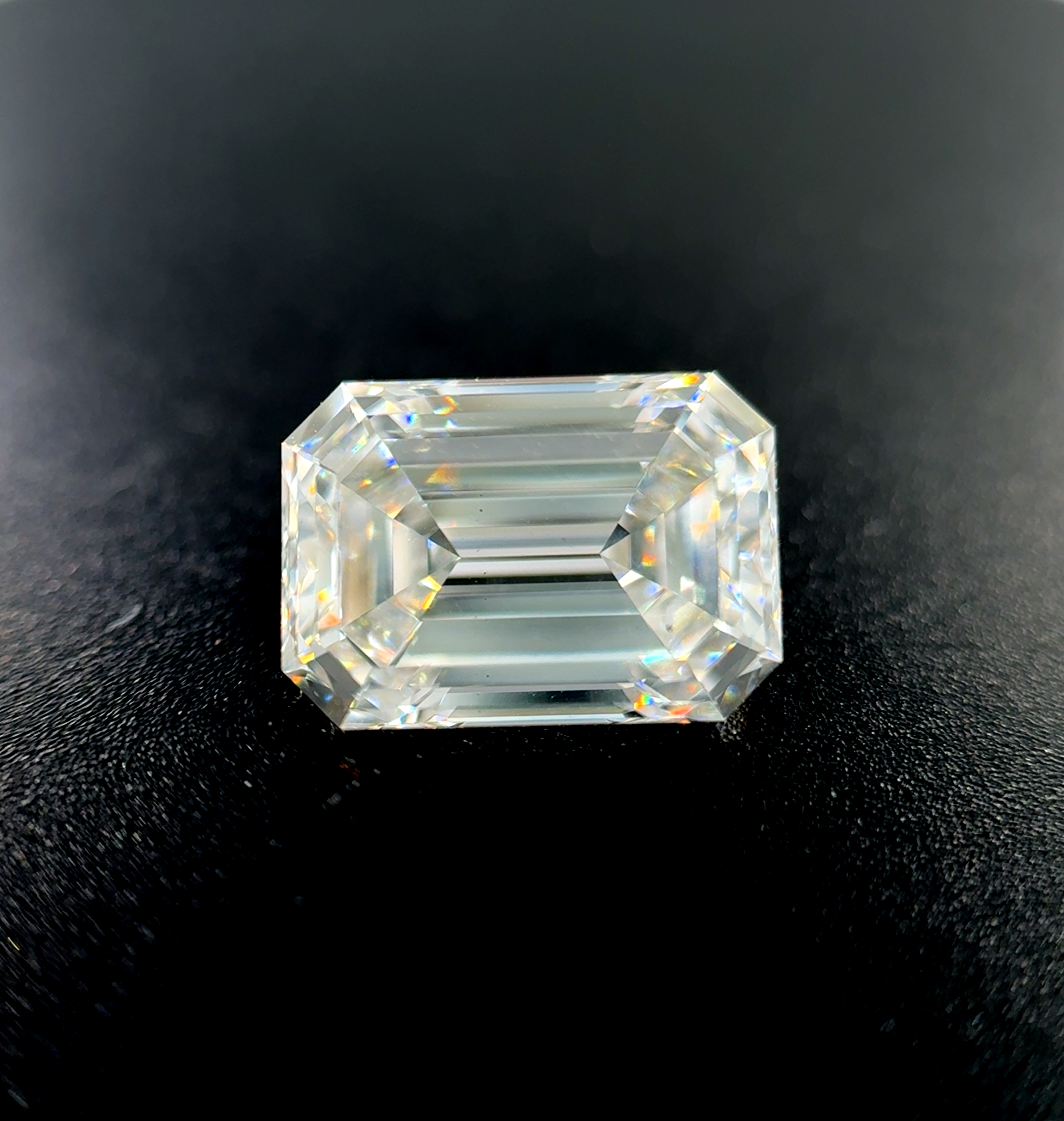 3.65ct Emerald F VS1 Lab Created Diamond