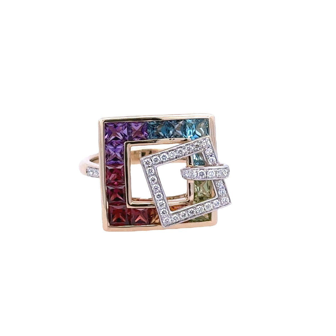 Buckle Fashion Ring | 14k Yellow