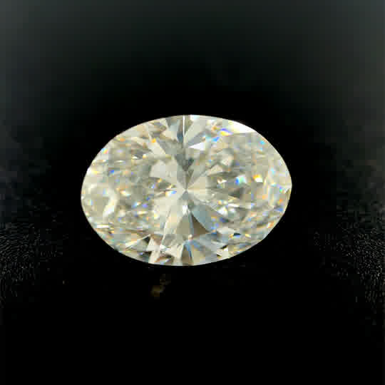 2.42ct Oval E VVS2 Lab Created Diamond