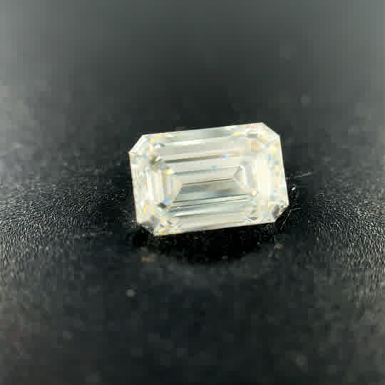 1.52ct Emerald F VS1 Lab Created Diamond
