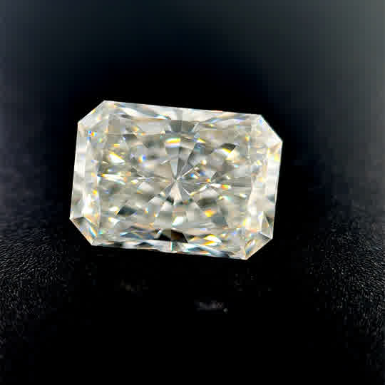 Lab Created one = 4.33ct Radiant E VVS2 Lab Created Diamond