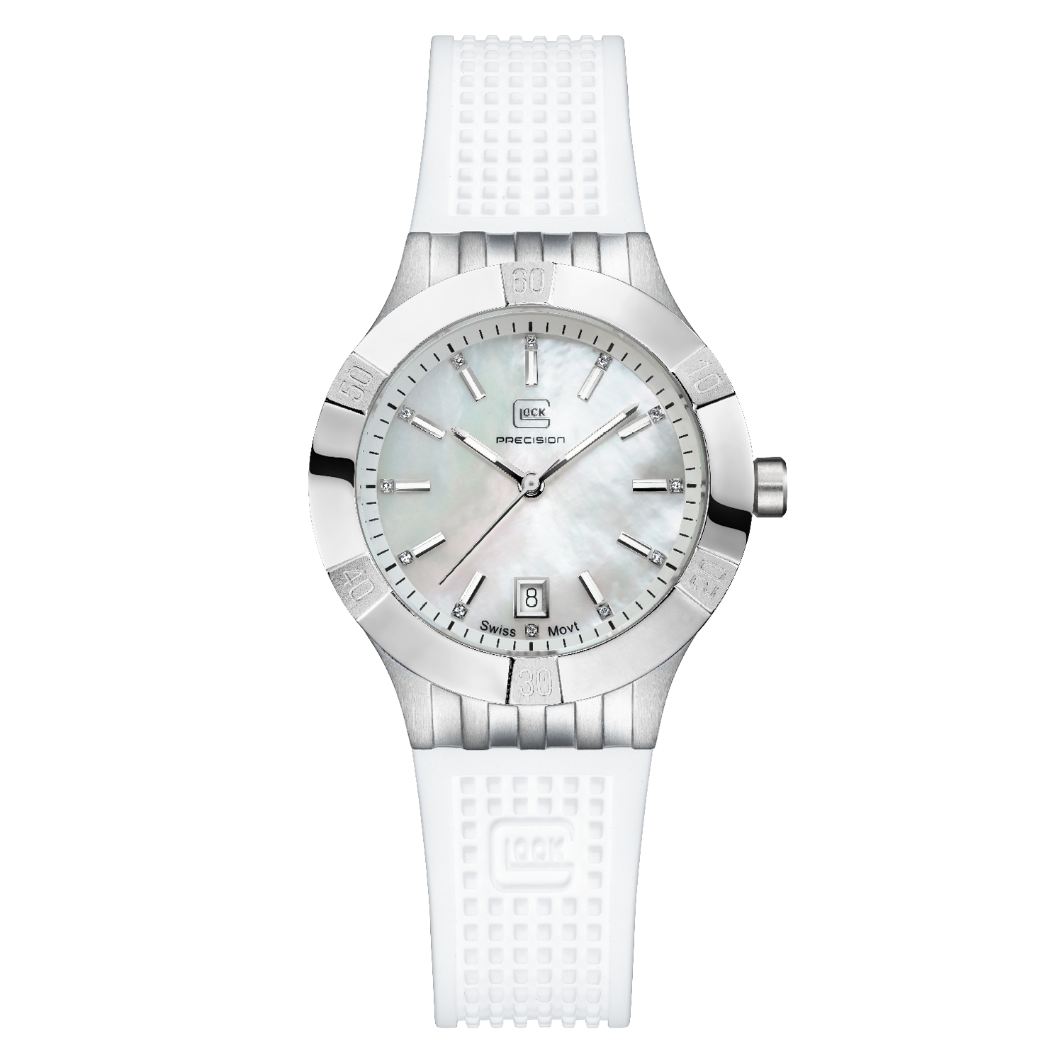 Precision Glock Watch | Silver Stainless Steel