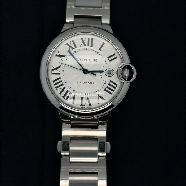 Cartier Ballon Blue 42mm / Pre-Owned / Complete / 2018, R # W69012Z4,