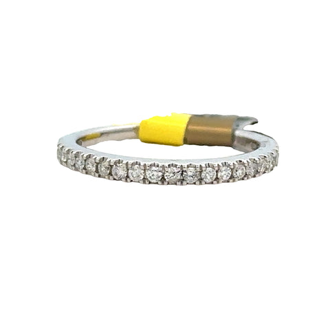 Prong Set Anniversary Ring | 10k White