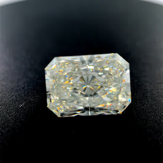 4.50ct Radiant F VVS2 Lab Created Diamond