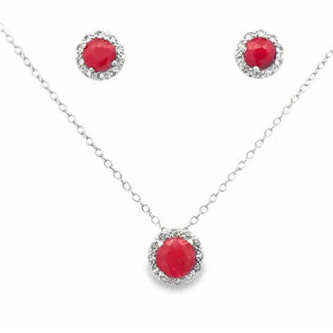 Halo Necklace | 925 Sterling Silver