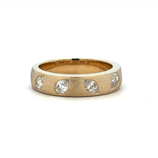 Flush Set Fashion Ring | 14k Yellow