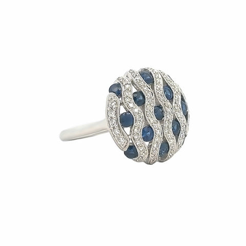 Woven Fashion Ring | 14k White