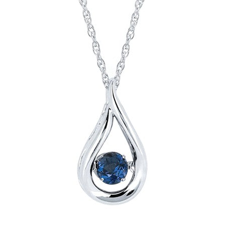 Teardrop Pendant Necklace | 925 Sterling Silver