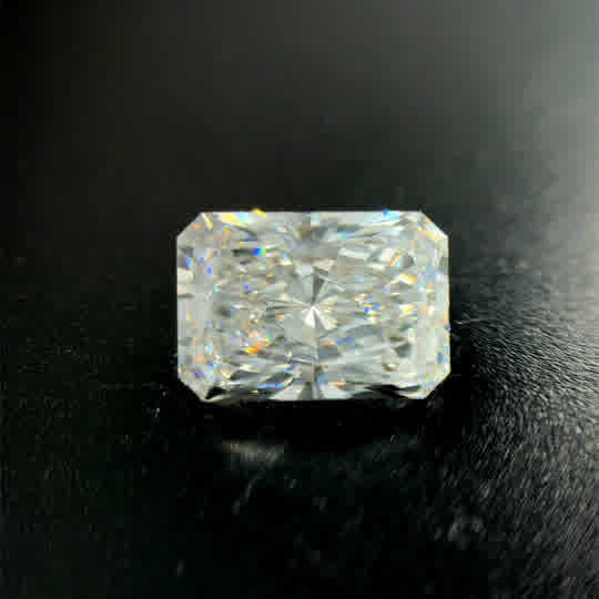 2.11ct Radiant D VVS2 Lab Created Diamond